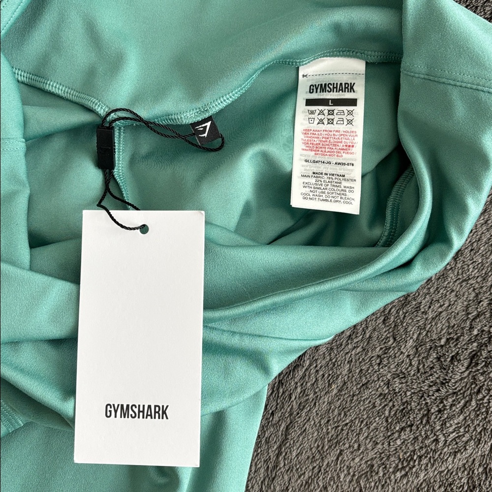 Gymshark Jade Green Training Full Length Leggings - Picture 3 of 3
